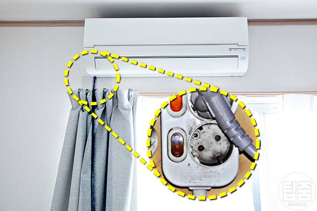 에어컨 켜면 차단기가 내려가요 멀티탭 에어컨차단기떨어짐