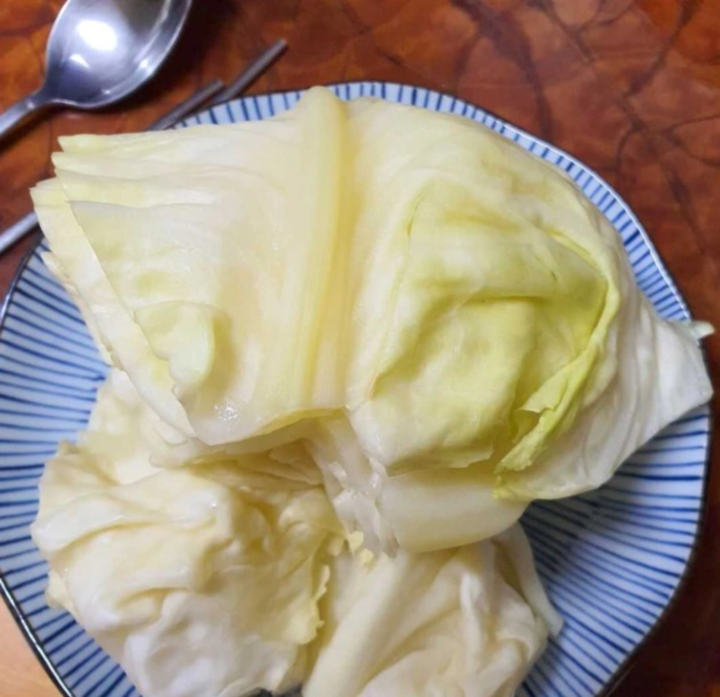 삶은 양배추 효능