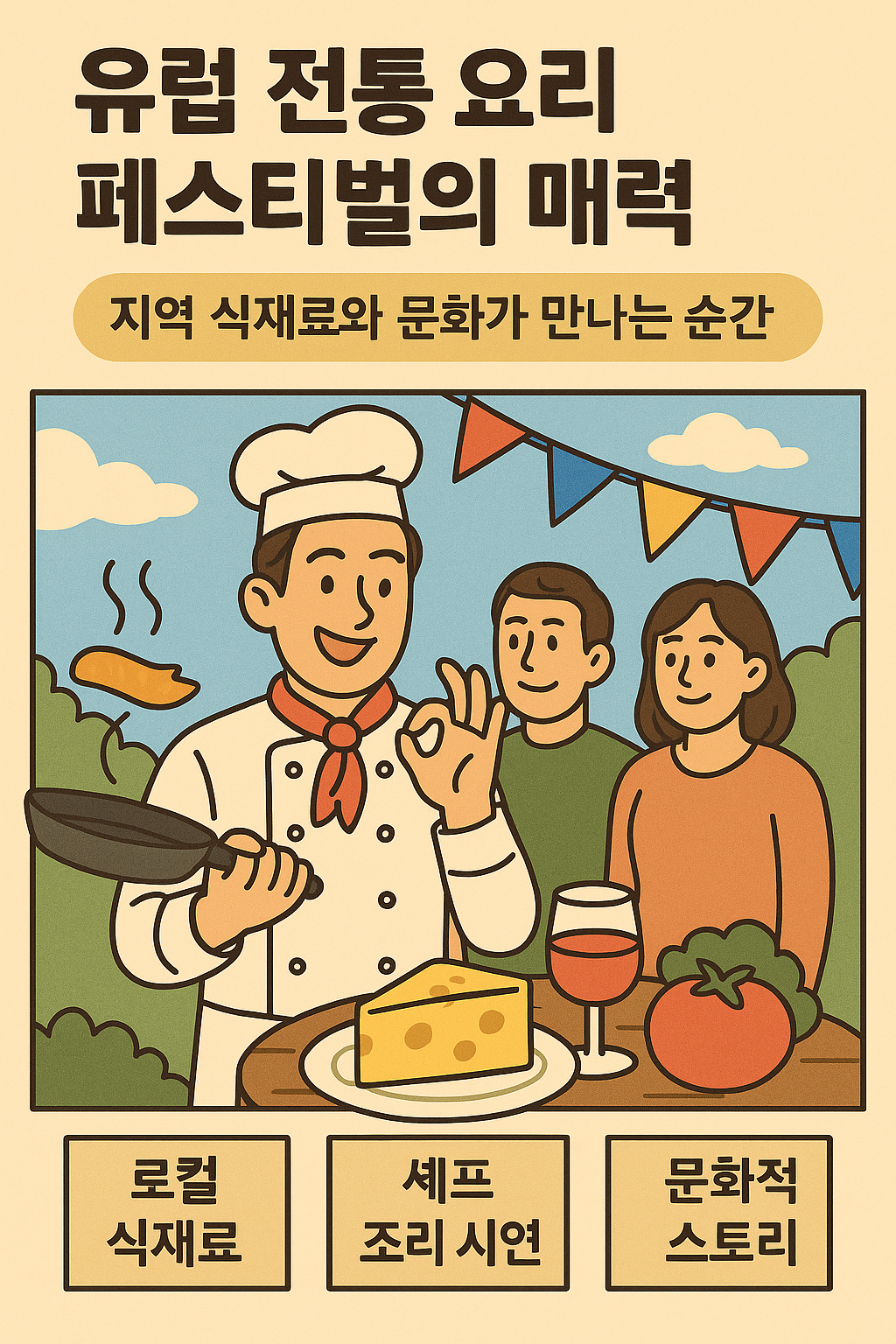 유럽 전통 요리 페스티벌의 매력: 지역 식재료와 문화가 만나는 순간