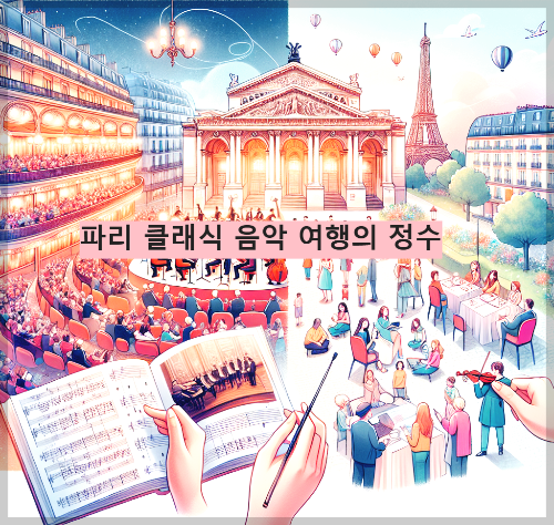 파리 클래식 음악 여행의 정수
