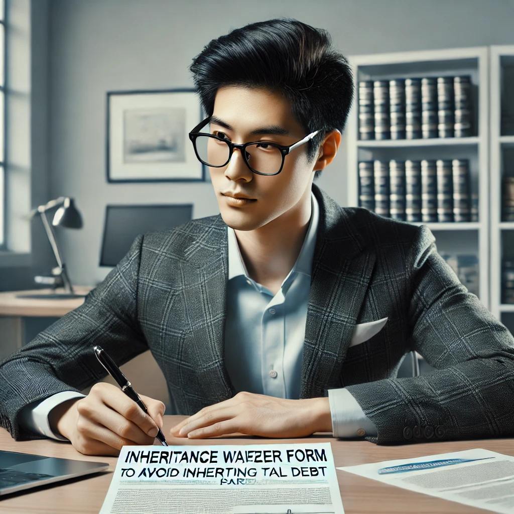 부모님의 빚, 내게 물려받는다고 유산 상속 포기각서로 채권자 독촉 막는 법