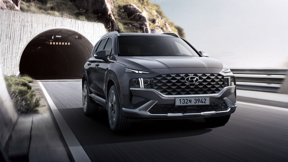 2023년형 더뉴 싼타페 전면 사진 출처 현대차 홈페이지