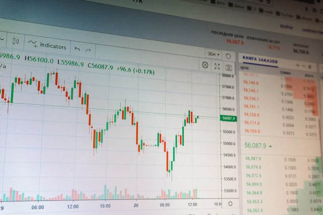 환율을 표현하기 위한 차트 및 각 국 통화 사진