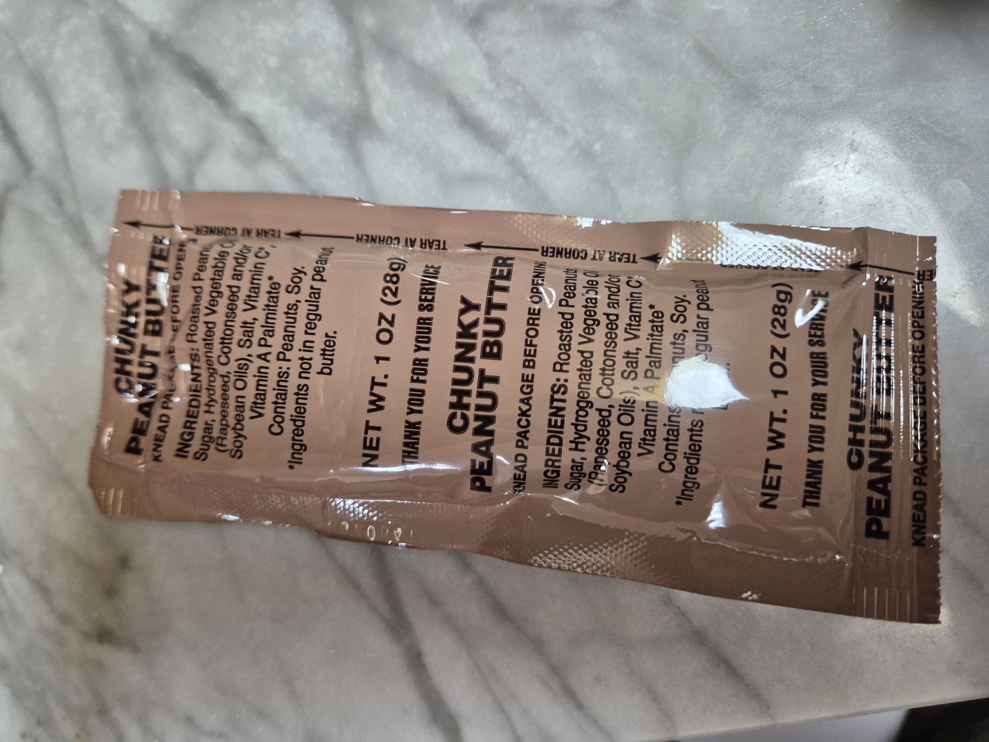 MRE 땅콩버터