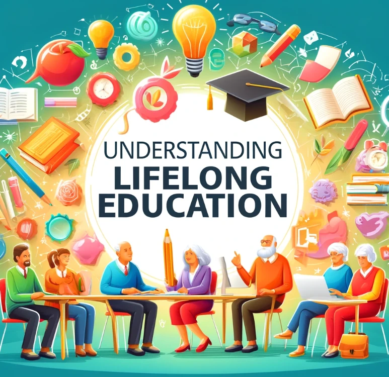 젊은 사람부터 나이가 많은 사람들까지 여러명의 사람들이 자리에 앉아서 공부를 하는 모습