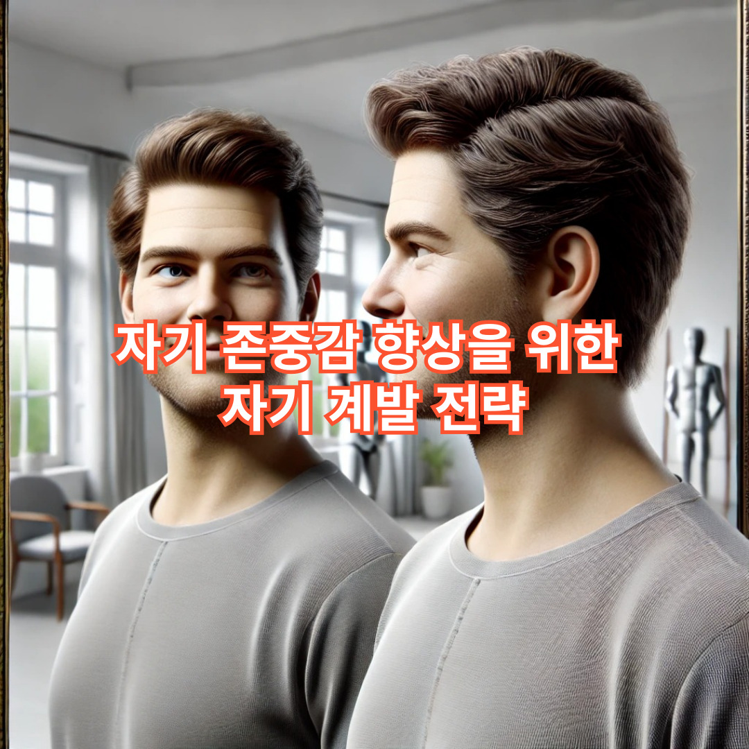 자기 존중감 향상을 위한 자기 계발 전략