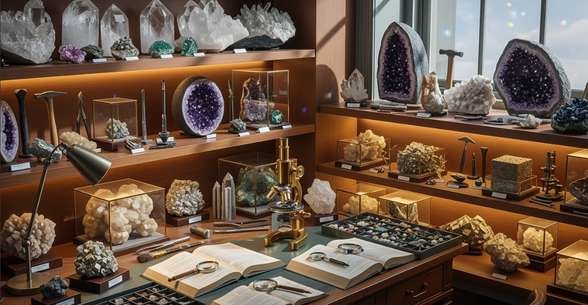 광물 관련 사진