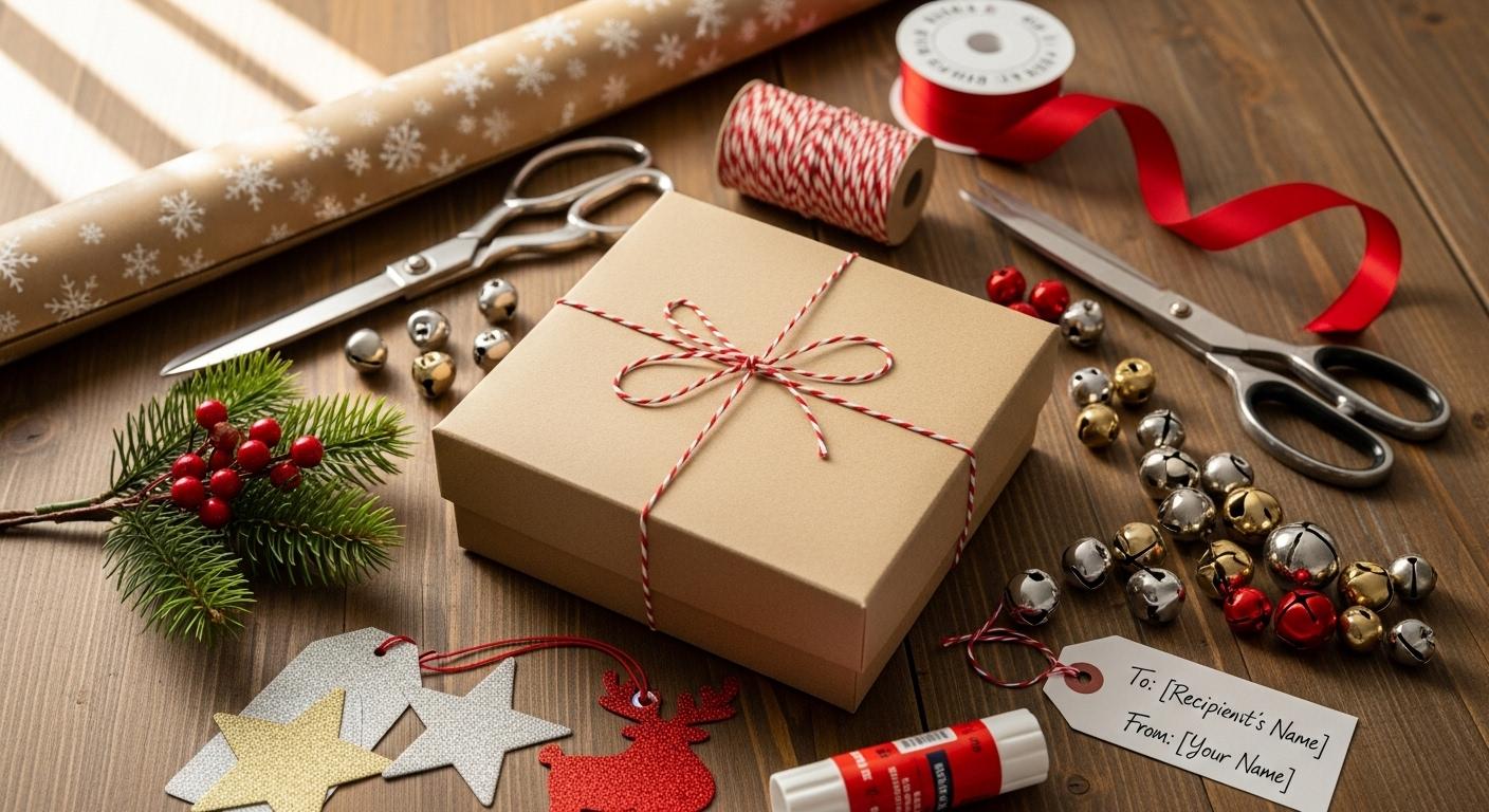 크리스마스 선물 박스 만들기