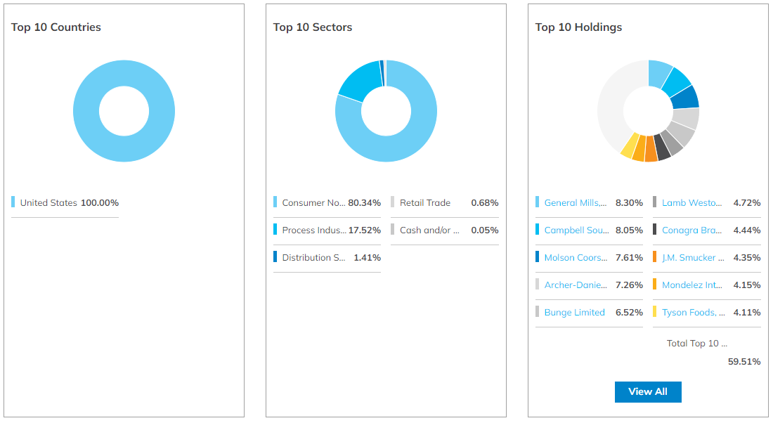 FTXG ETF 종목정보1