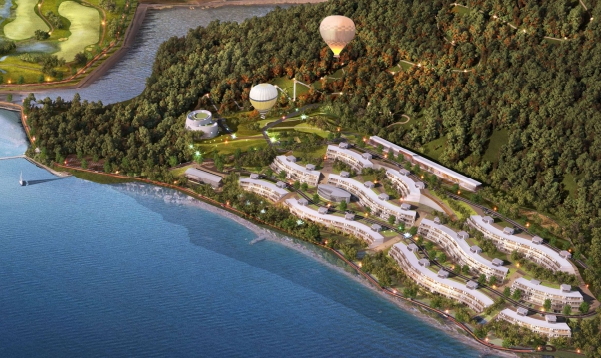 여수 무술목 관광단지 연립형 숙박시설