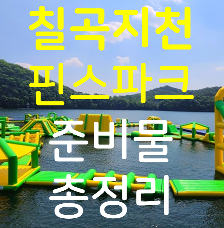 핀스파크 준비물 총정리