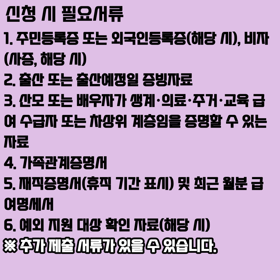 2023 산모 신생아 건강관리 지원사업