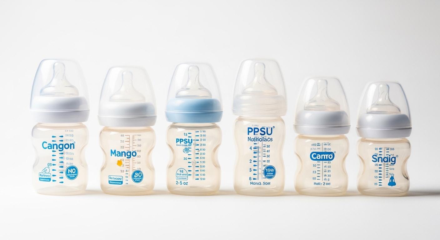신생아 ppsu 젖병 비교