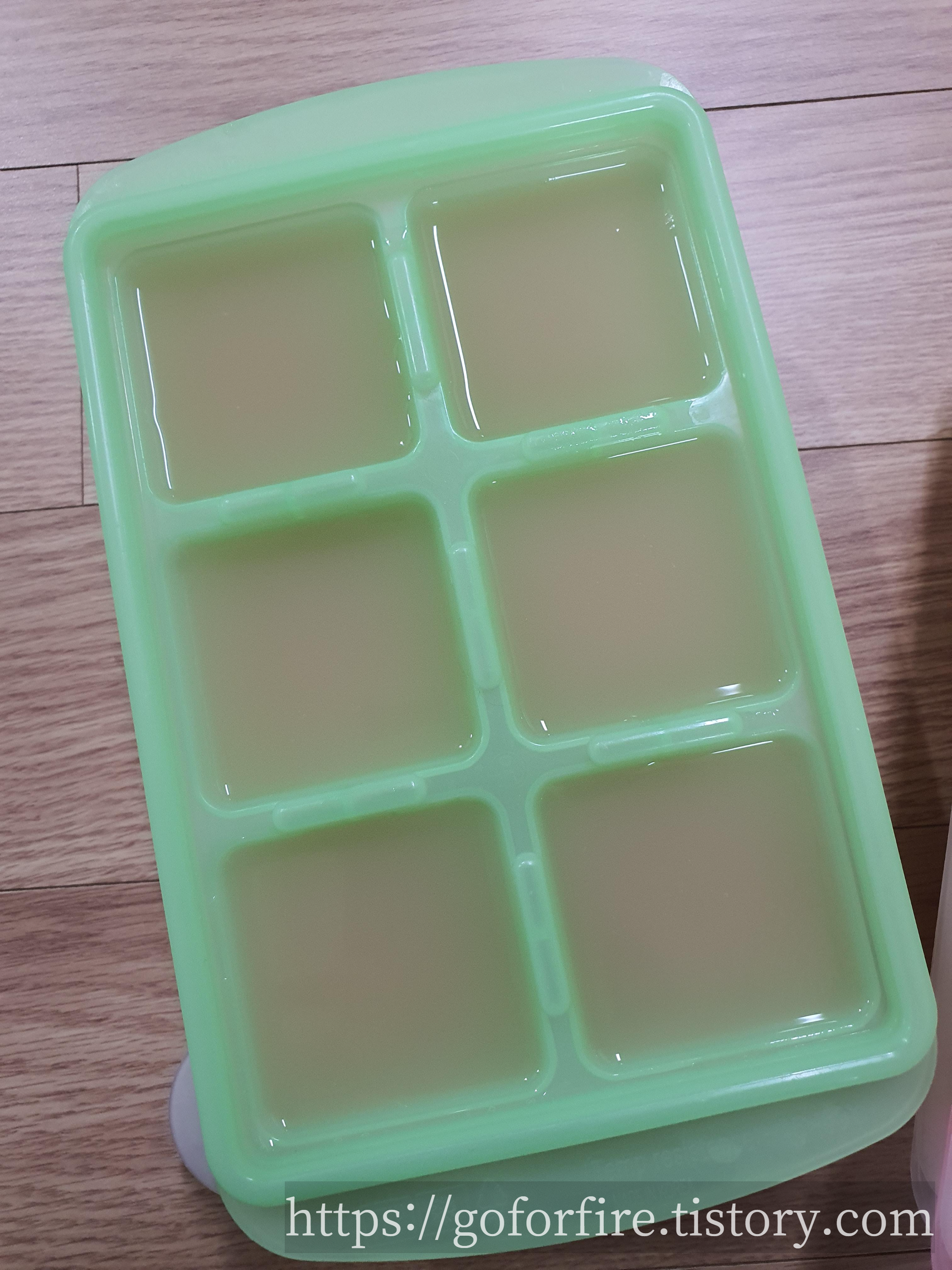 개구리 달인 물