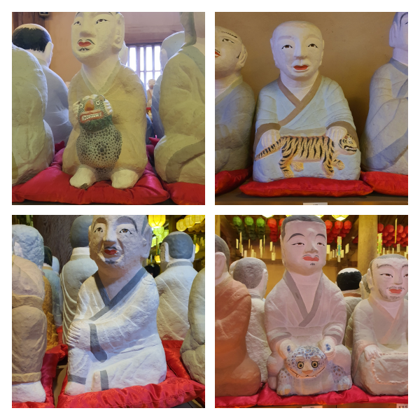 거조사 영산전 석조 나한