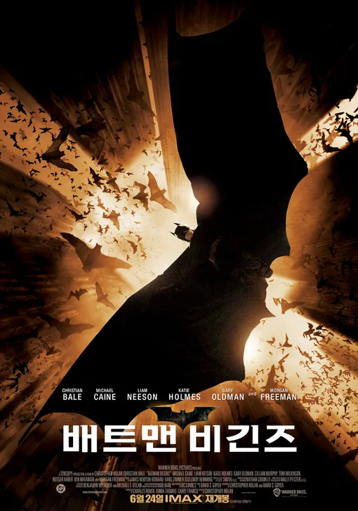 베트맨 비긴즈 포스터