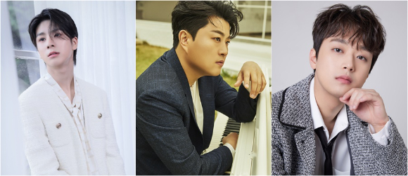 정동원 김호중 이찬원 [사진=토탈셋]