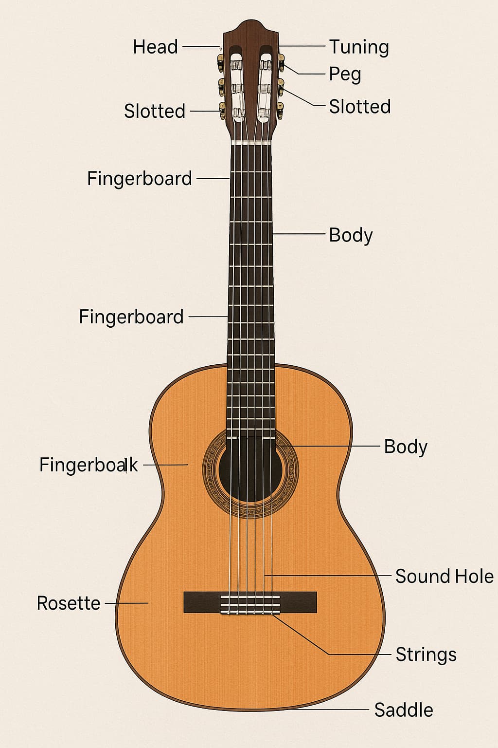 기타(Guitar)의 기원 및 분류
