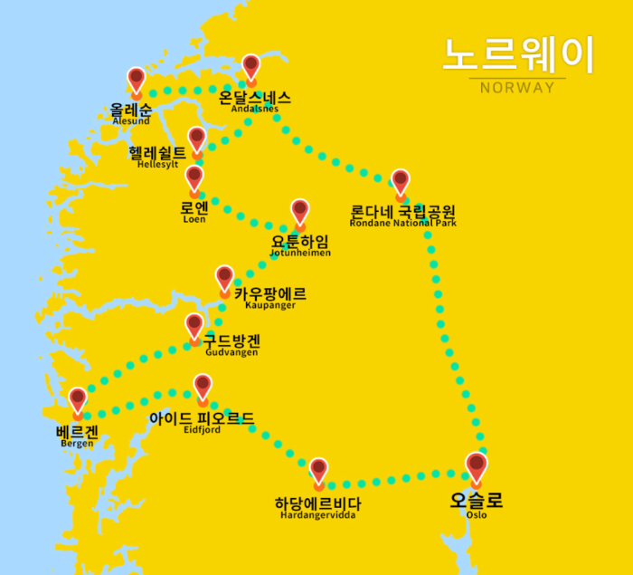 노르웨이 여행 가이드