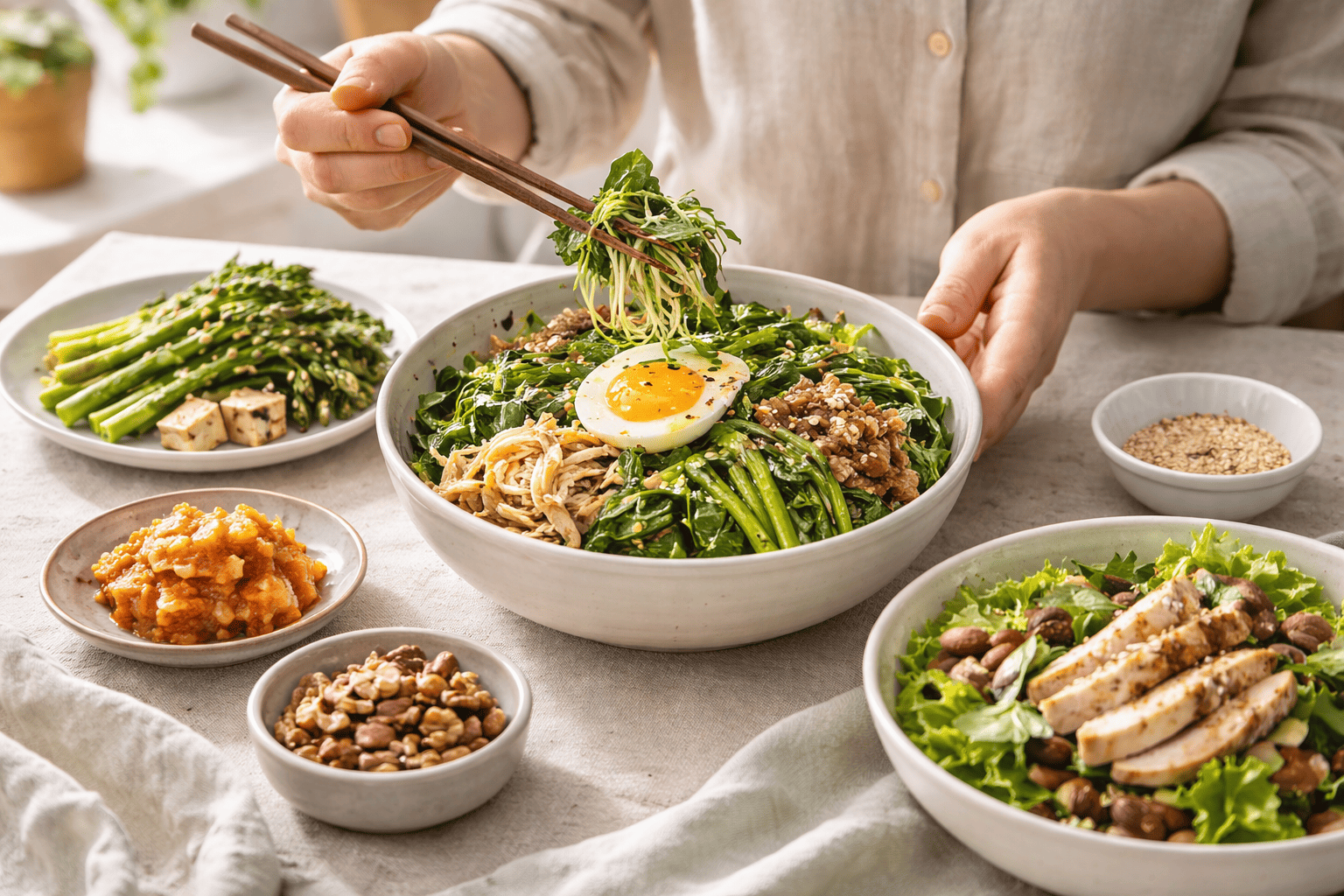 봄철 야채 섭취 방법과 활용 팁