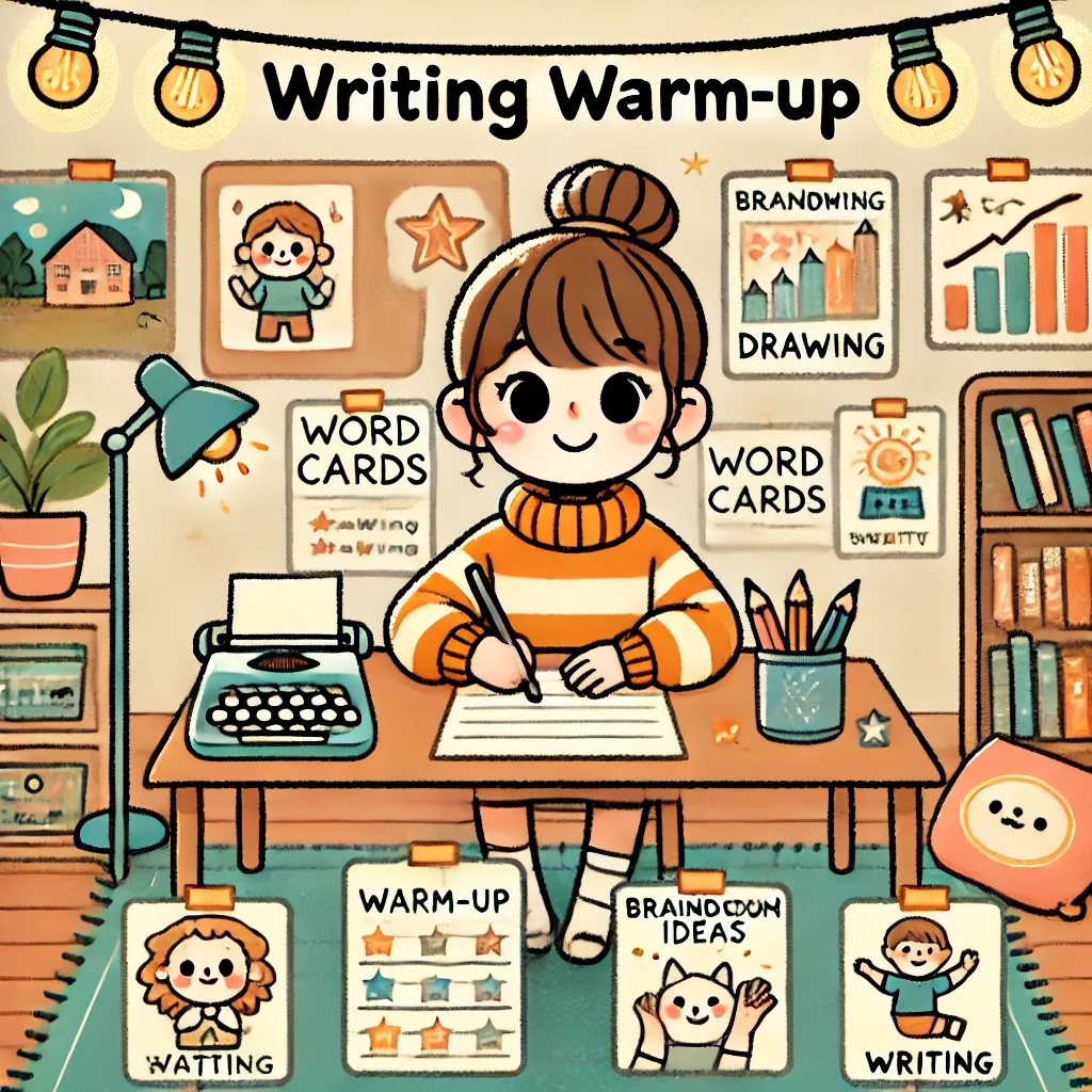 초등학생 글쓰기 습관(3) : 글쓰기 전 워밍업 활동 추천
