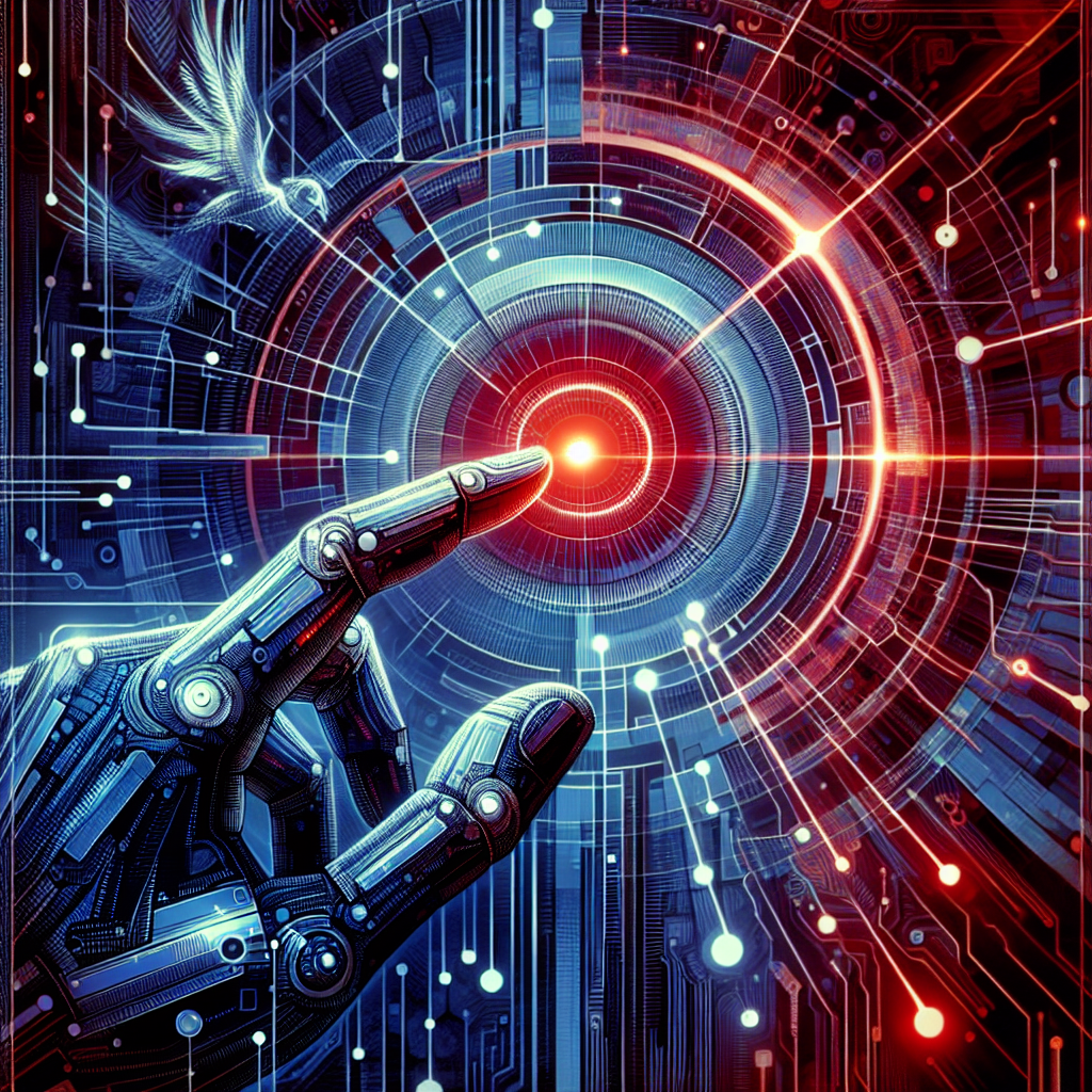 ai 가 중심을 가리키는 모습