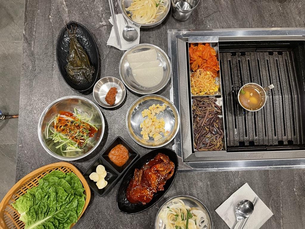 그때 그집 기본 상차림