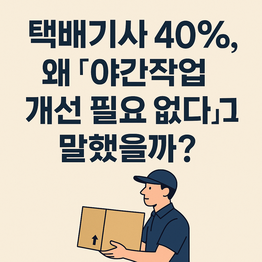 택배기사