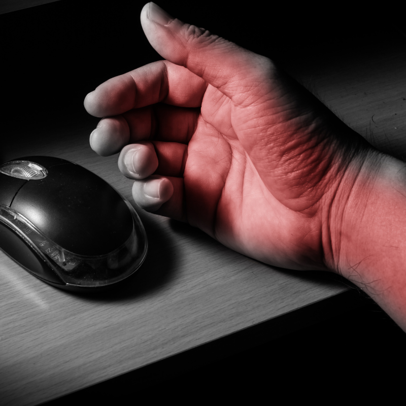 엄지 손가락 통증 원인