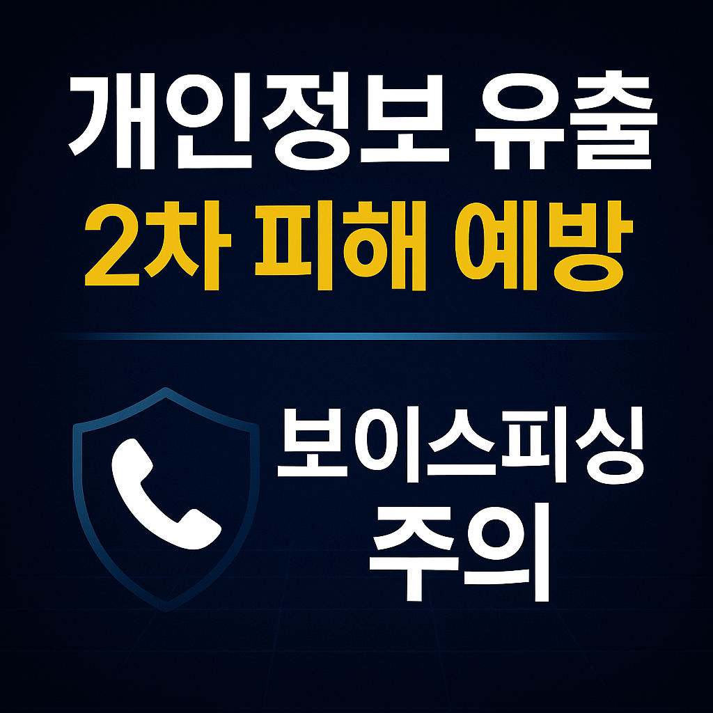 쿠팡 개인정보 유출 이후 피해 예방 및 대응 방법