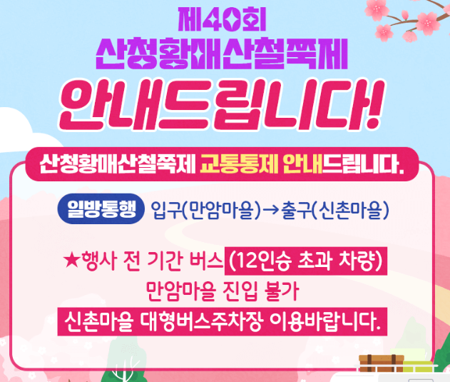 2024 산청 황매산 철쭉축제 주차장4