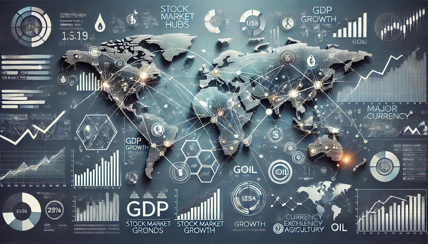 세계 경제 흐름 이미지