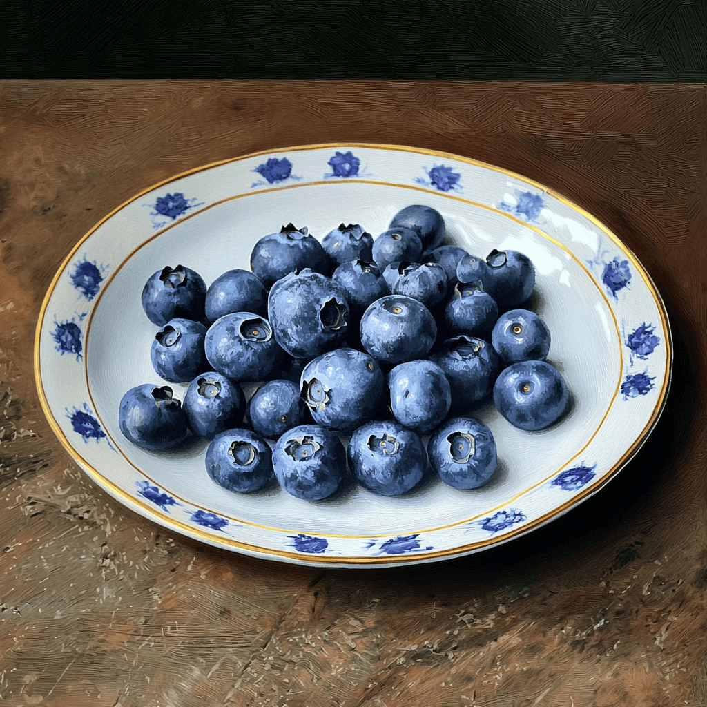 블루베리-건강식