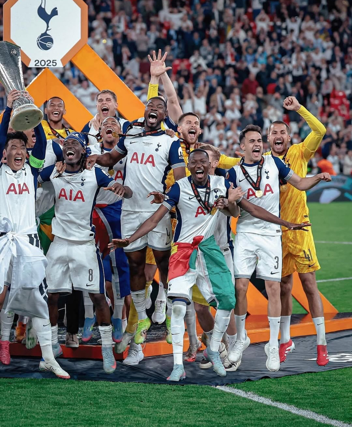 토트넘 손흥민, 유로파리그 첫 우승