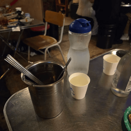 우기식당 첫세팅