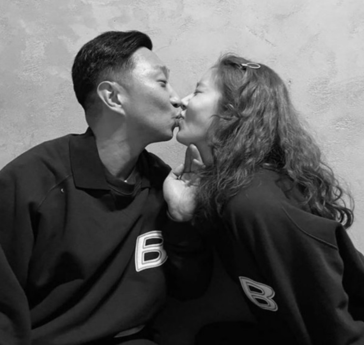 이규혁 손담비 뽀뽀