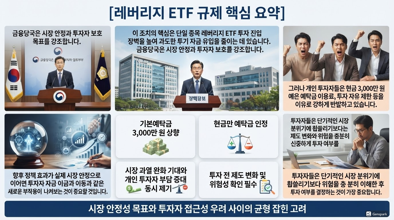 이번 레버리지 ETF 규제 핵심 정리
