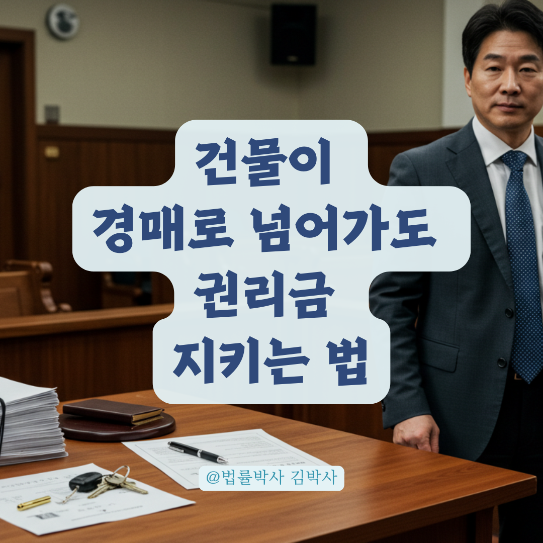 건물이 경매에 넘어갈 시 대응법