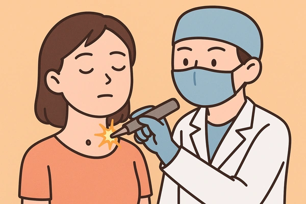 쥐젖 제거 레이저 시술 과정과 회복21