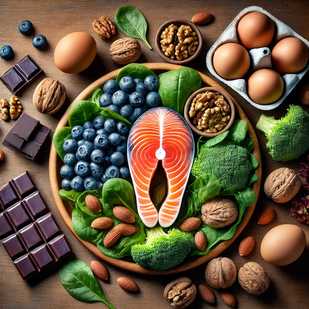 두뇌에 좋은 음식: 집중력과 기억력을 향상시키는 식단