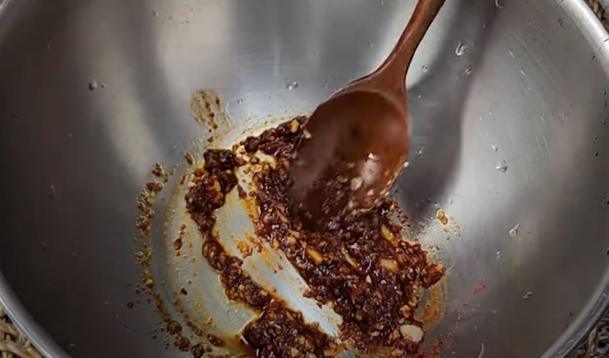 취나물 무침 양념 만들기 인포그래픽