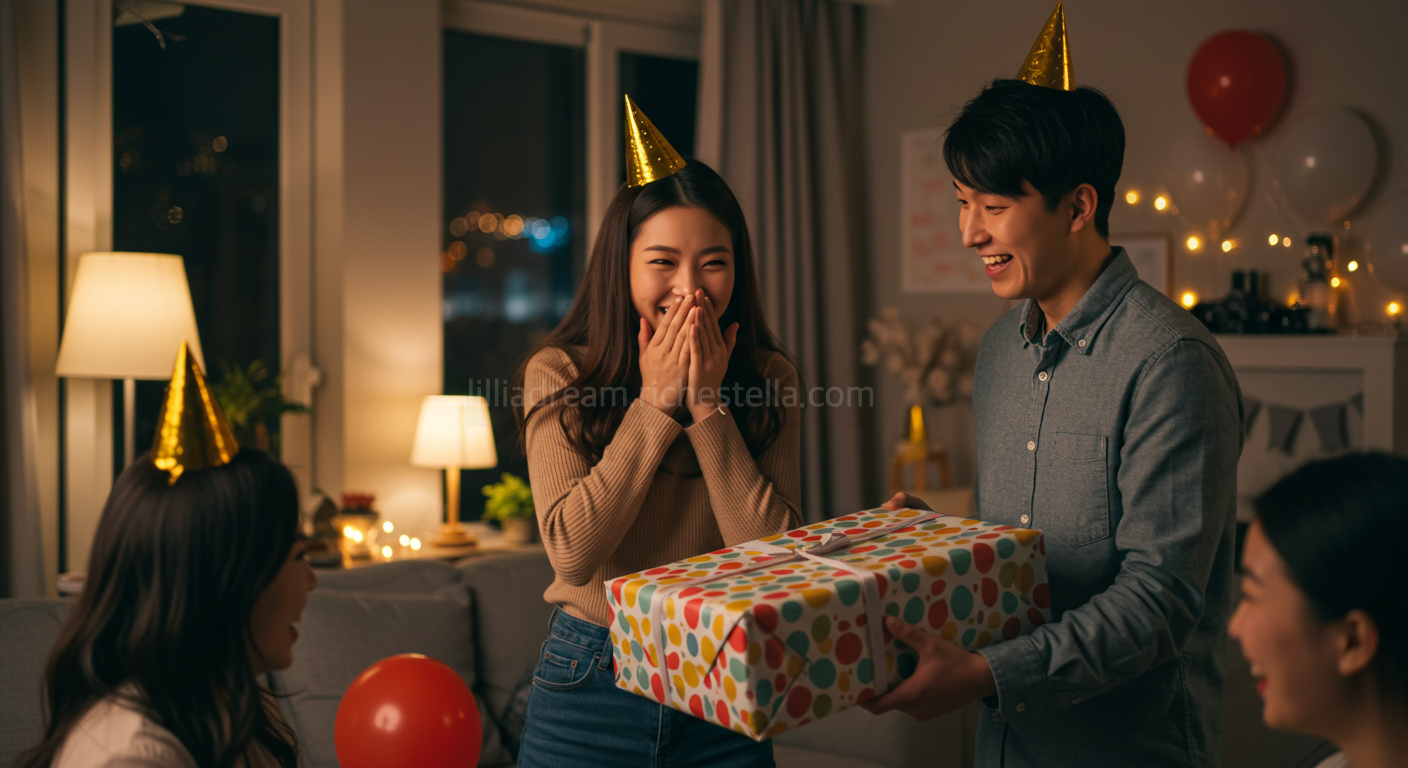 생일선물 받는 꿈