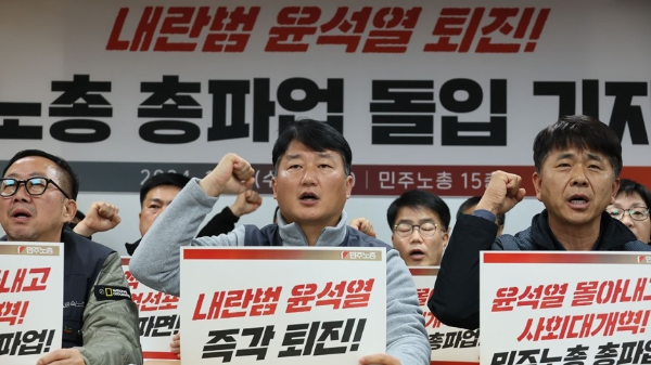 윤석열 지지율과 퇴진 시기