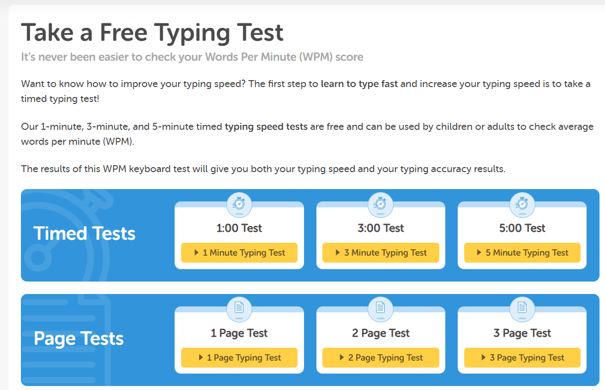 타아핑닷컴 typing.com 테스트 