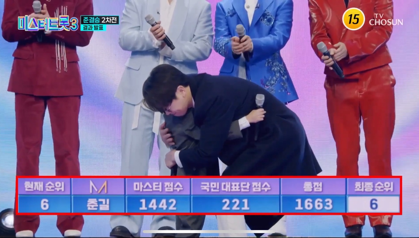 미스터트롯3 준결승 2차전 결과