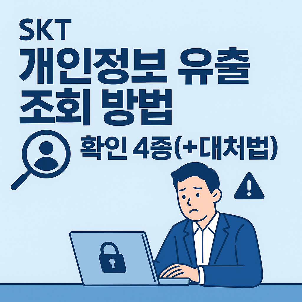skt 개인정보 유출 조회 방법 관련 썸네일