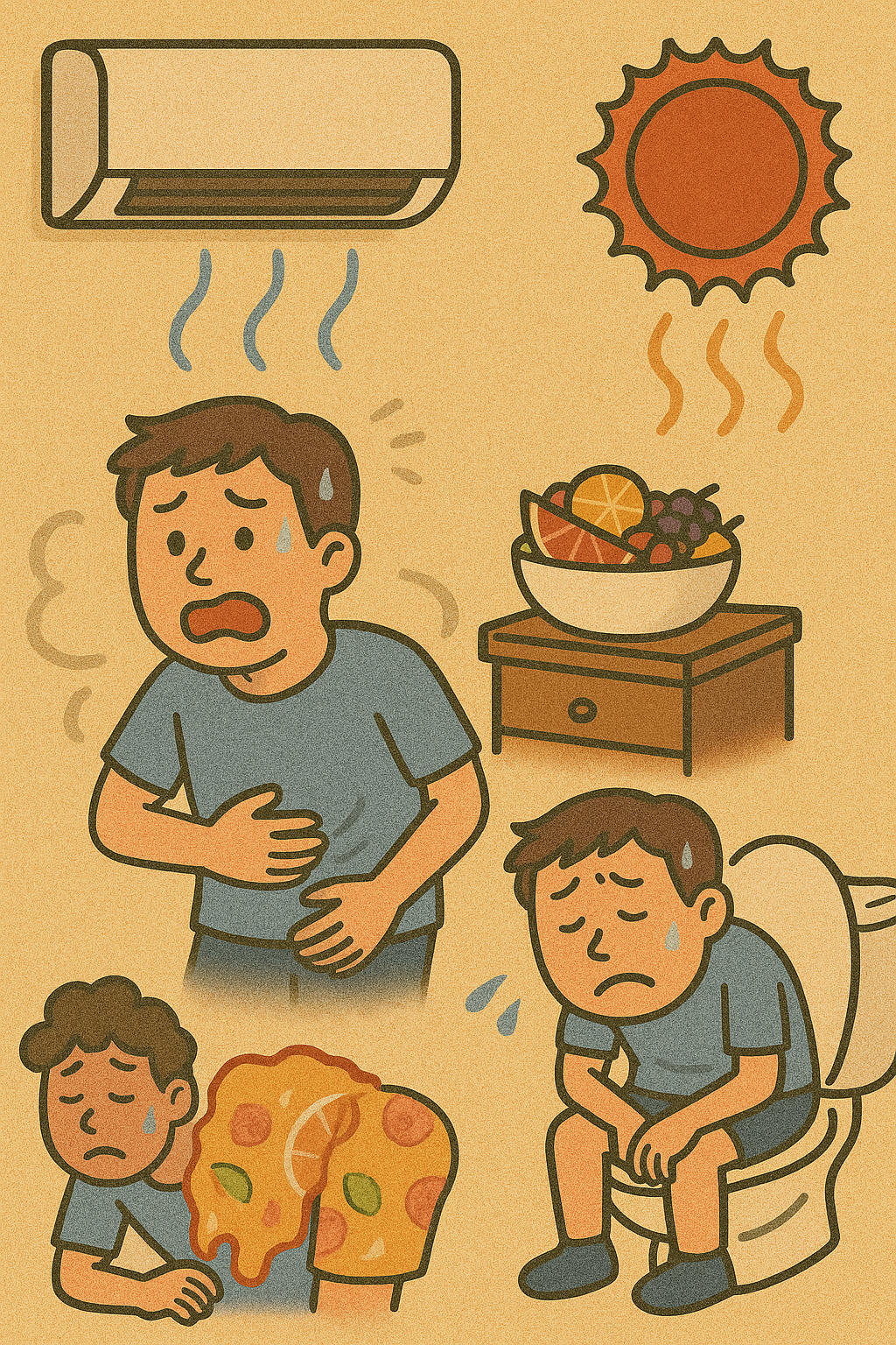 여름철 질병 총정리 – 장염, 결막염, 식중독 외 꼭 알아야 할 7가지