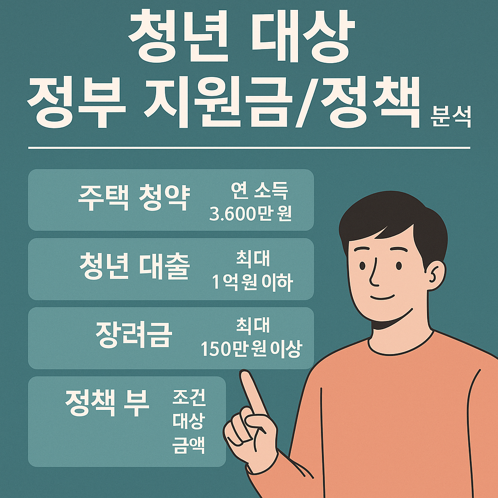 청년 대상 정부지원금/정책