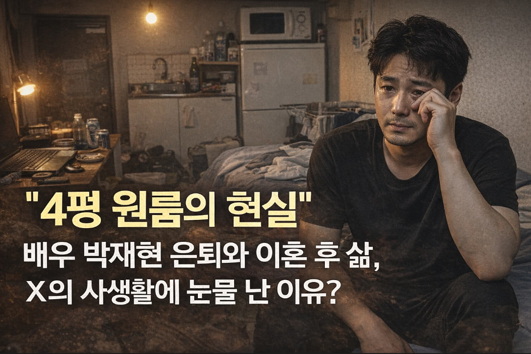 박재현 은퇴와 이혼 후 4평 원룸 생활, 눈물 난 진짜 이유는?