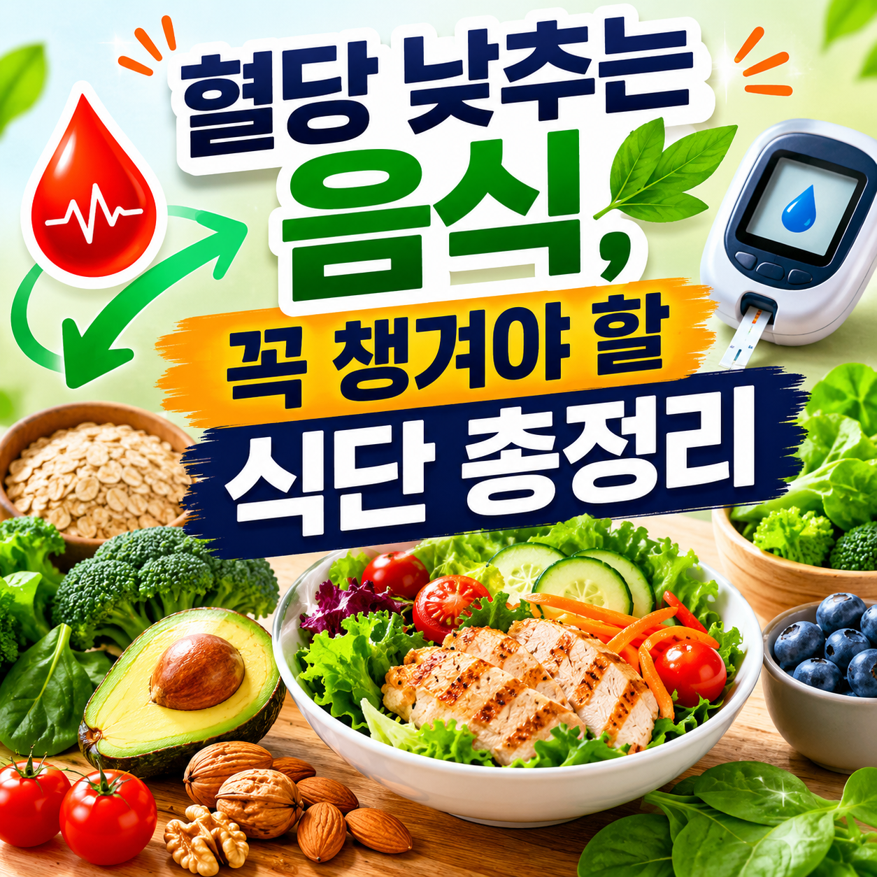 혈당 낮추는 음식